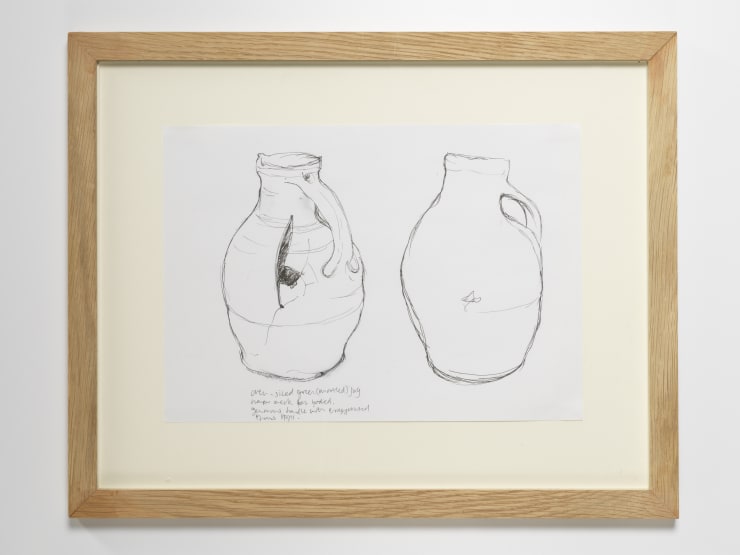 Philip Eglin, Artist Sketch 'Pair of Jugs''