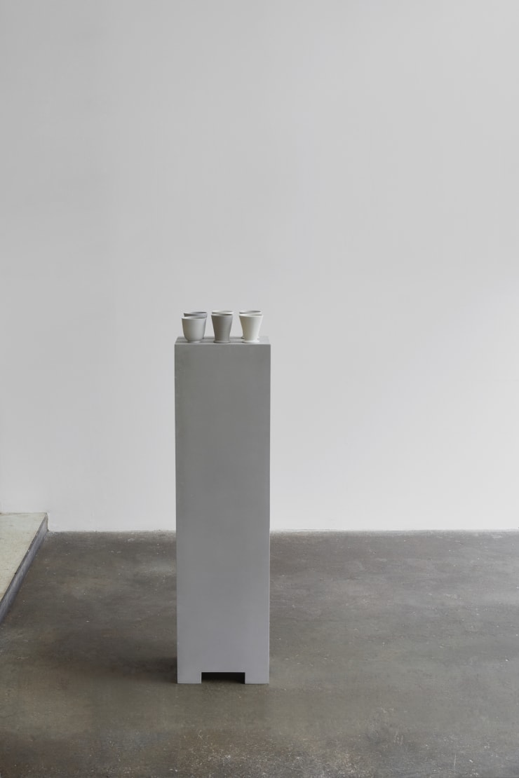 Julian Stair, Six Cups on Tall Ground, 2018