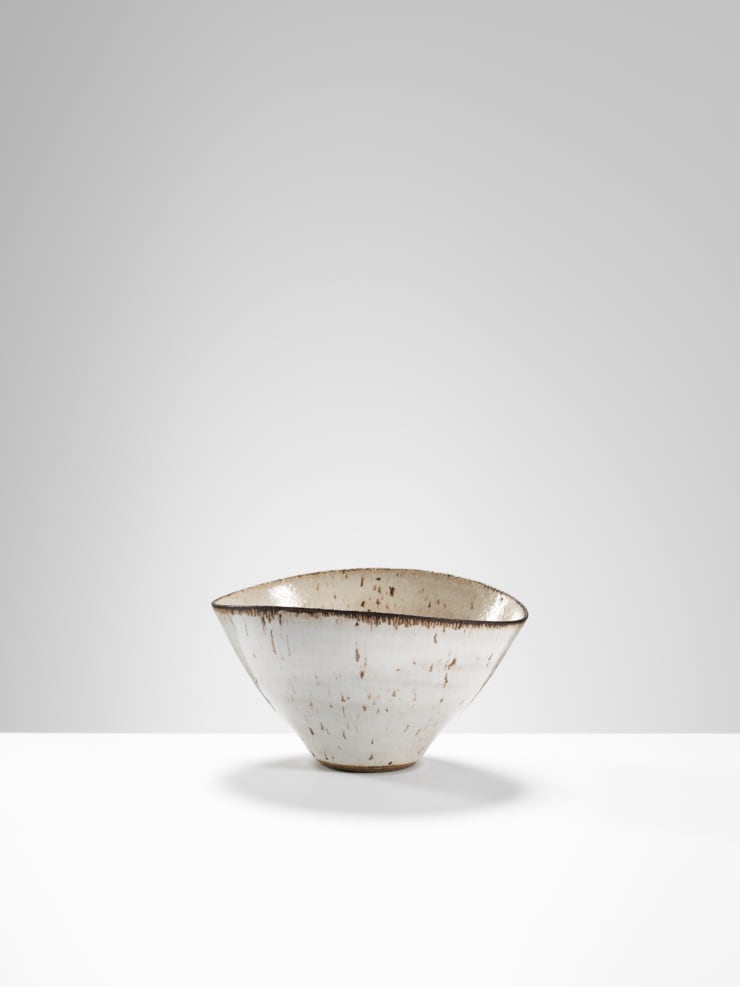 Lucie Rie, Squeezed Bowl, c. 1950s