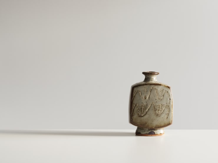 Bernard Leach, Square Bottle Vase