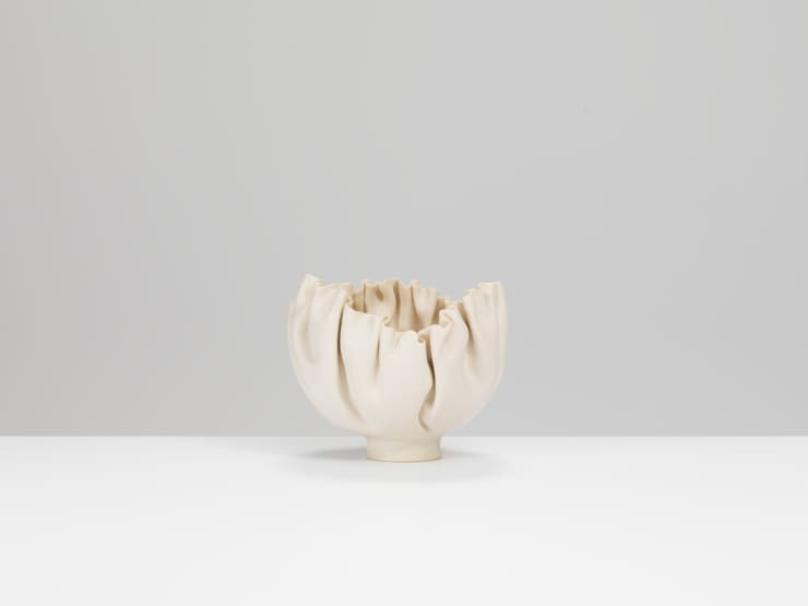 Mary Rogers, Porcelain Folded Bowl
