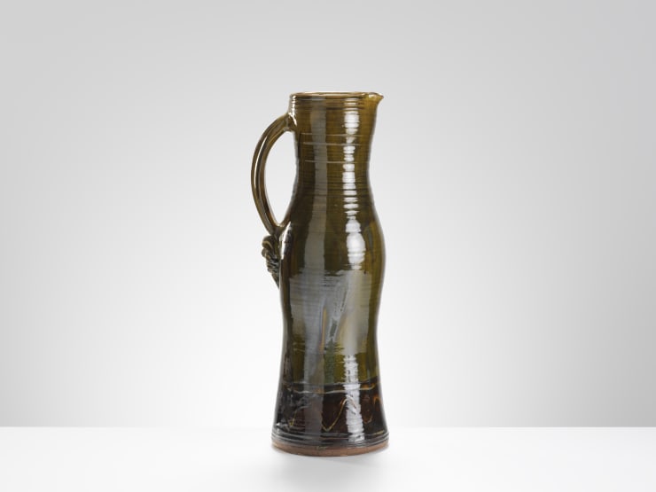 Clive Bowen, Tall Green Medieval Jug