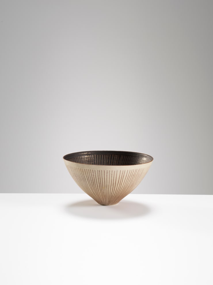 Lucie Rie, Conical Bowl, c 1952