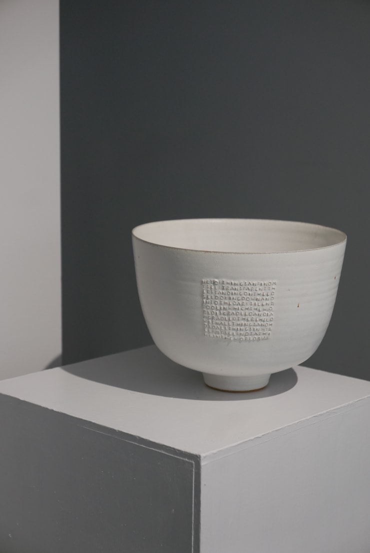 Rupert Spira, Deep Bowl with Titanium Glaze