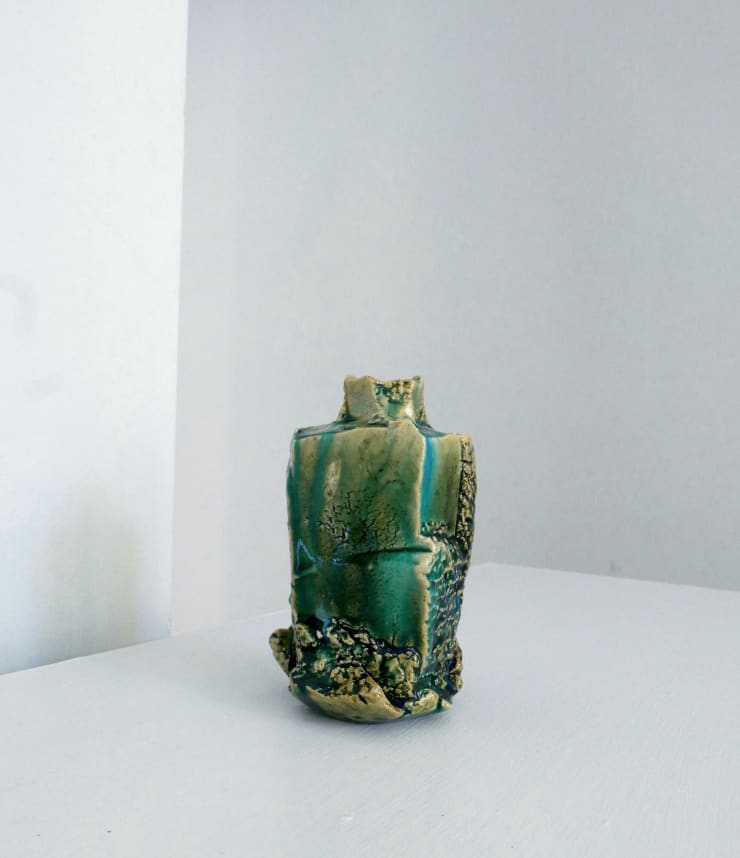 Higashida Shigemasa, Oribe Sake Bottle