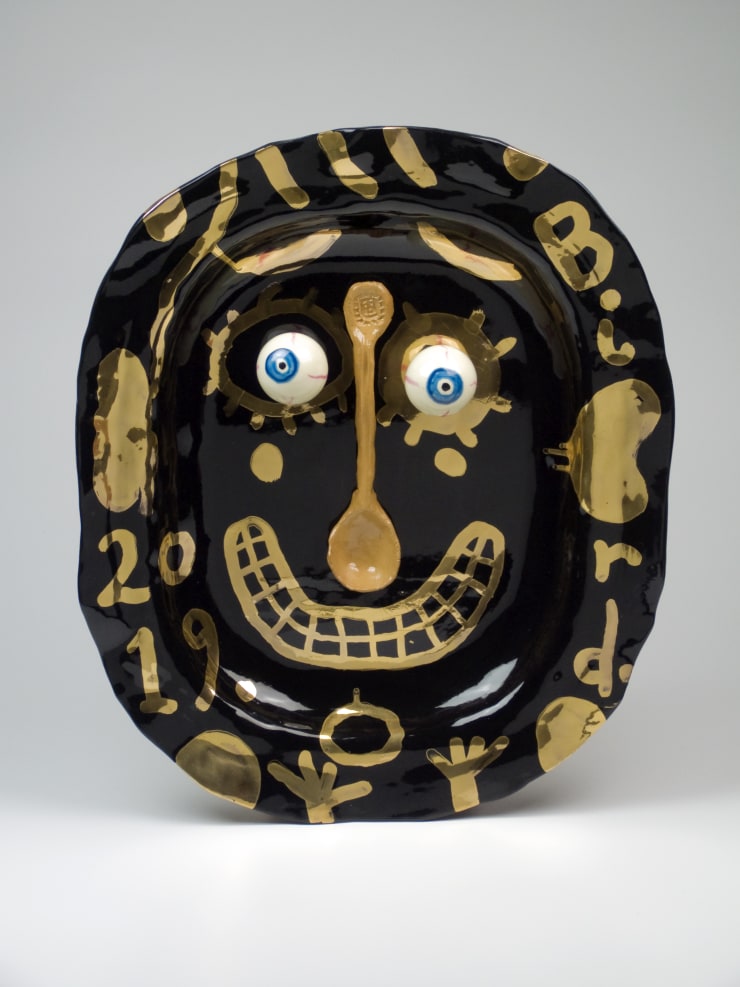 Stephen Bird, Gold Faced Plate