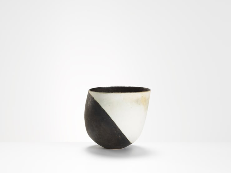 John Ward, black and white vessel