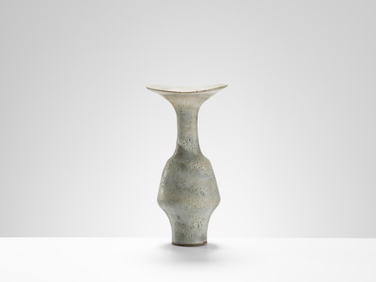 Lucie Rie, Vase with flared rim, c.1985