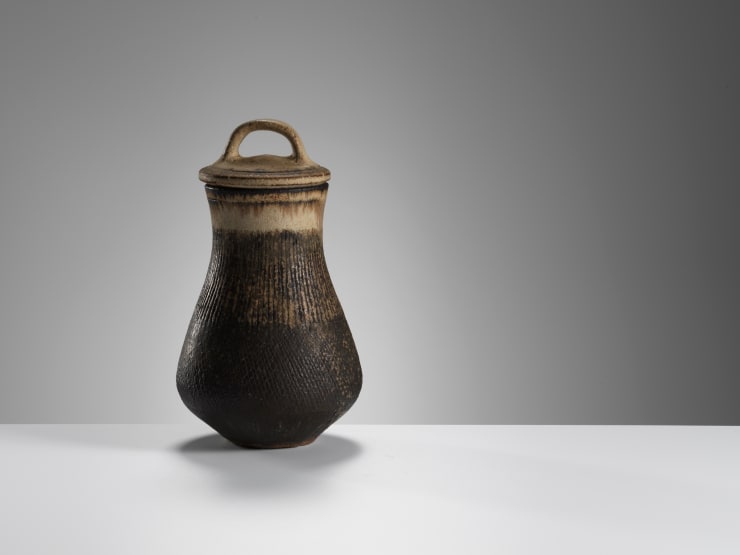 Lucie Rie, Lidded Jar, c. 1980s