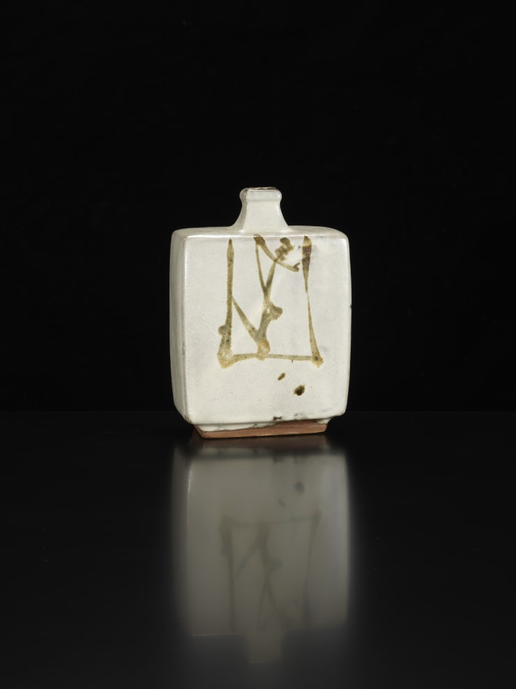 Shoji Hamada, White Bottle, 1965