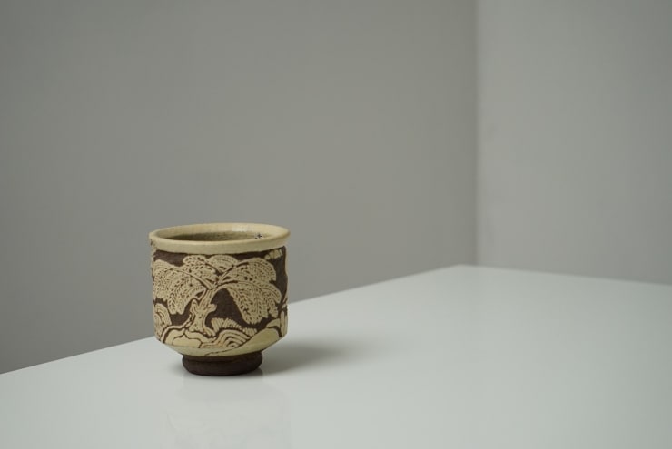 Ian Godfrey, Footed bowl with Incised Decoration, c1970s