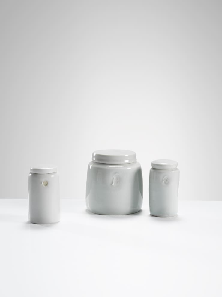 Edmund de Waal, Lidded Canister Jar, c. 1990s