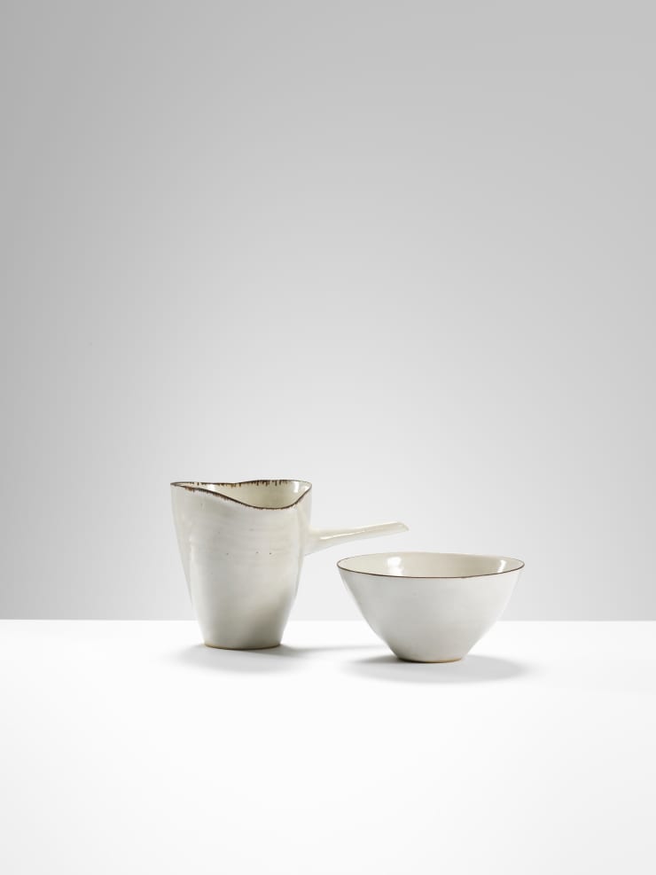 Lucie Rie and Hans Coper, Pouring Vessel, c. 1950s