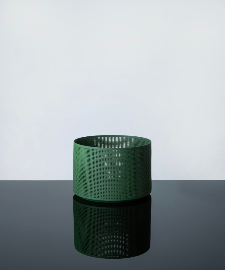 Niisato Akio, Green Cylinder, 2019
