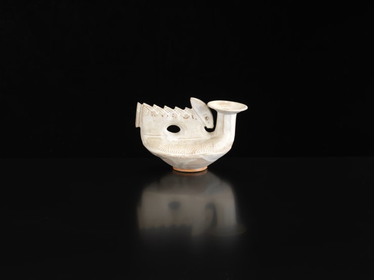 Ian Godfrey, Detailed Flagon with Fox Handle, C1970s