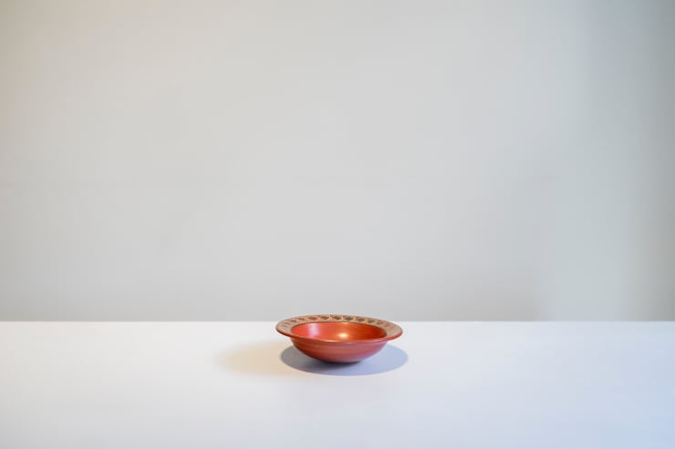 Siddig El Nigoumi, Geddah bowl decorated with a fish, 1987