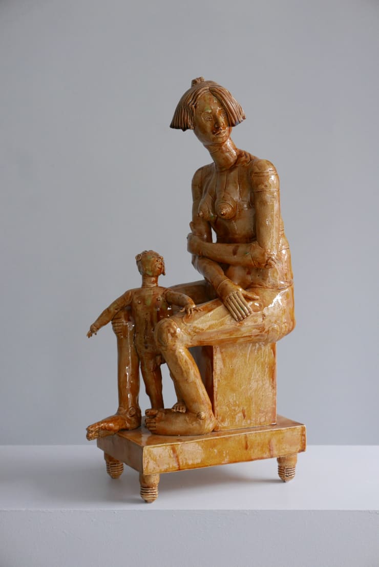 Philip Eglin, Seated Mother and Child, 2014