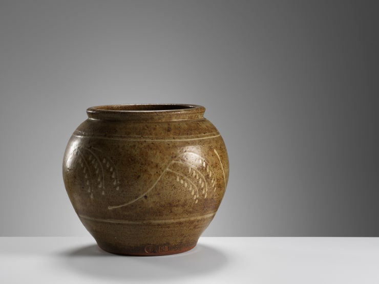Bernard Leach, An Important Large Globular Pot