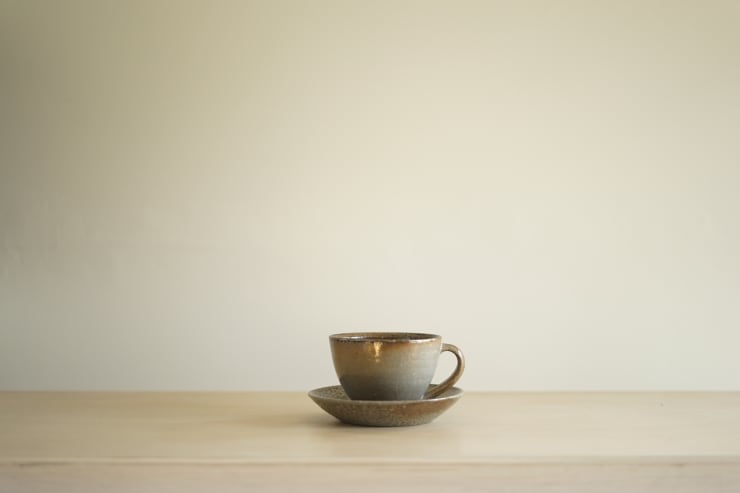 Leach Pottery, Cup & Saucer