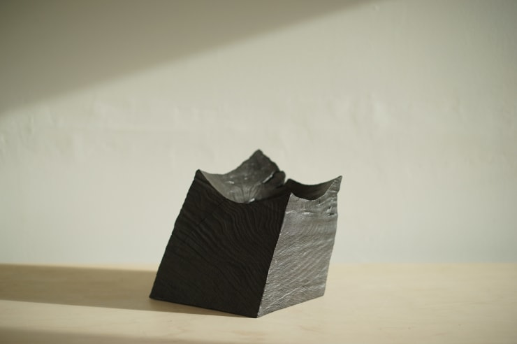 Jim Partridge, Angular Wide Top Vessel, 2023-24