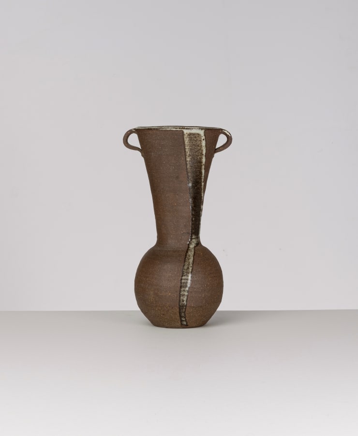 Janet Leach, Tall Vase with Lugs, c. 1970s