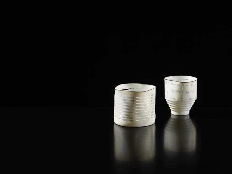 Bodil Manz, 'Blue and White'