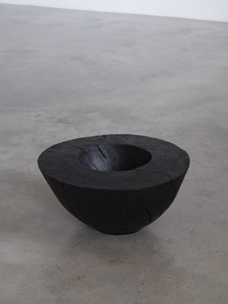 Jim Partridge, Thick Walled Hemisphere Vessel, 2023-2024