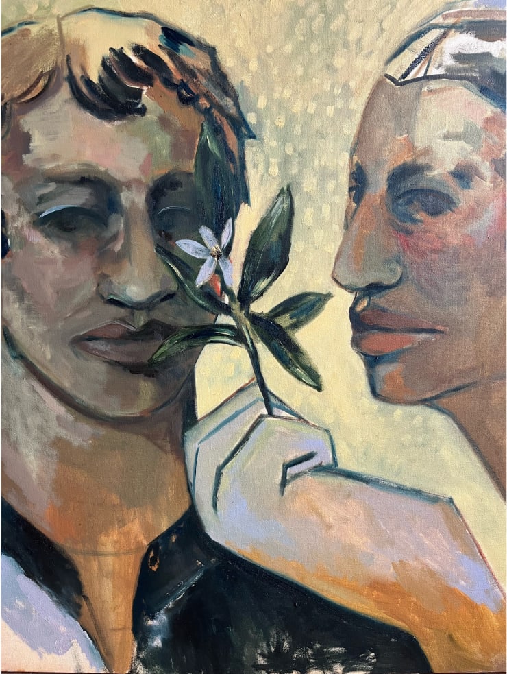 Lorena Torres, Te traje esta ramita con una flor de limón (I brought you this lemon flower), 2023