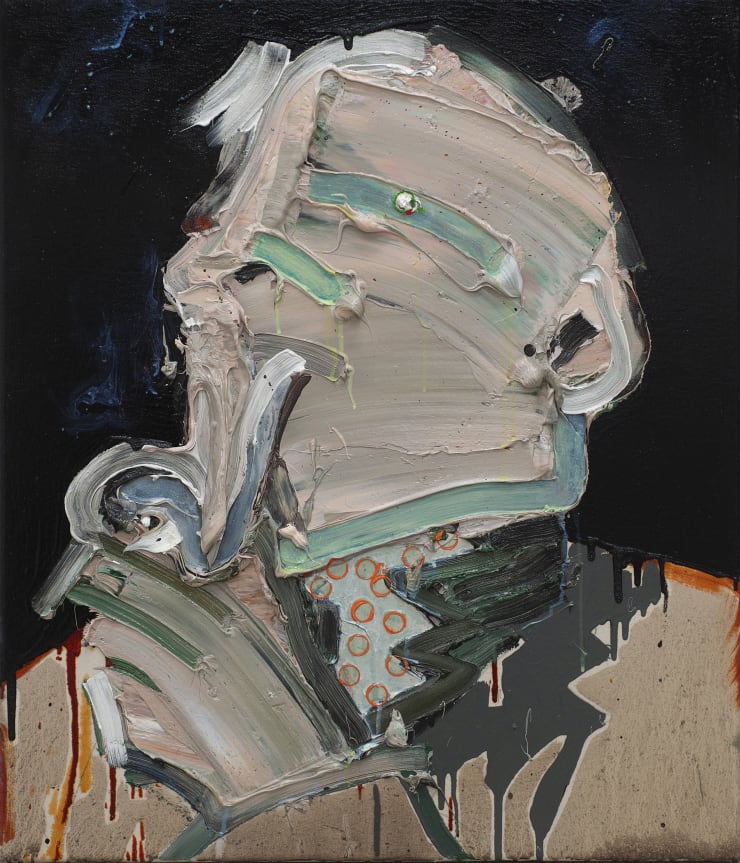 Toby Raine, The Ghost of Aleister Crowley Smoking a Pipe, 2018