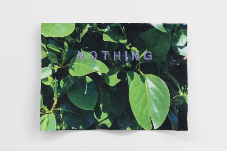 Fiona Jack, Nothing, leaves, 2021