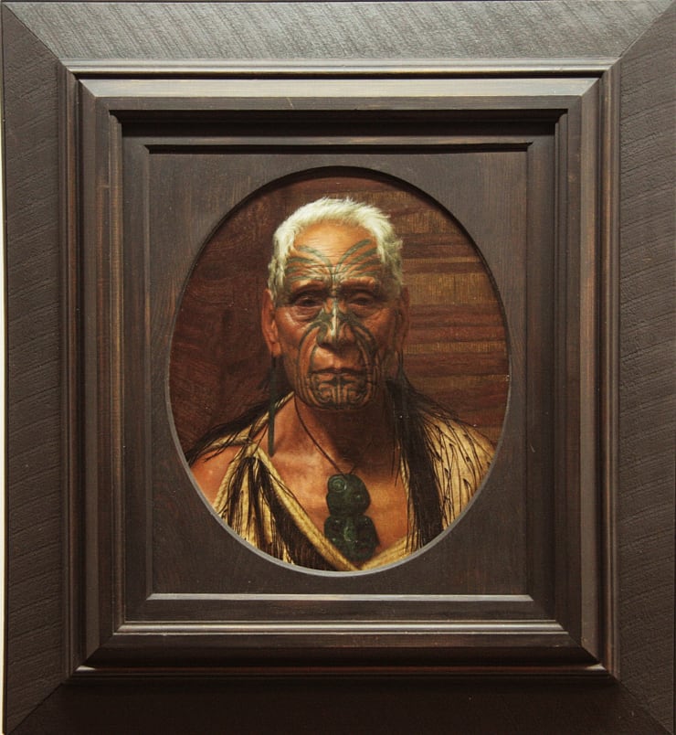 Charles Frederick GOLDIE, Portrait of Kamariera Te Hau Takiri Wharepapa, 1910
