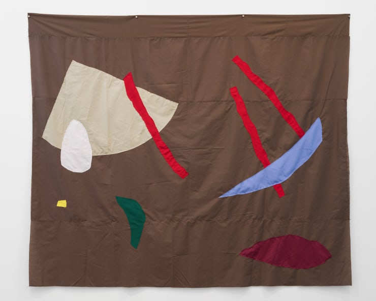 Salome Tanuvasa, Untitled Banner [brown], 2022