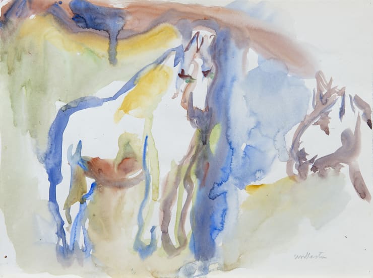 Toss Woollaston, Horse on a Hill, Huinga, 1973