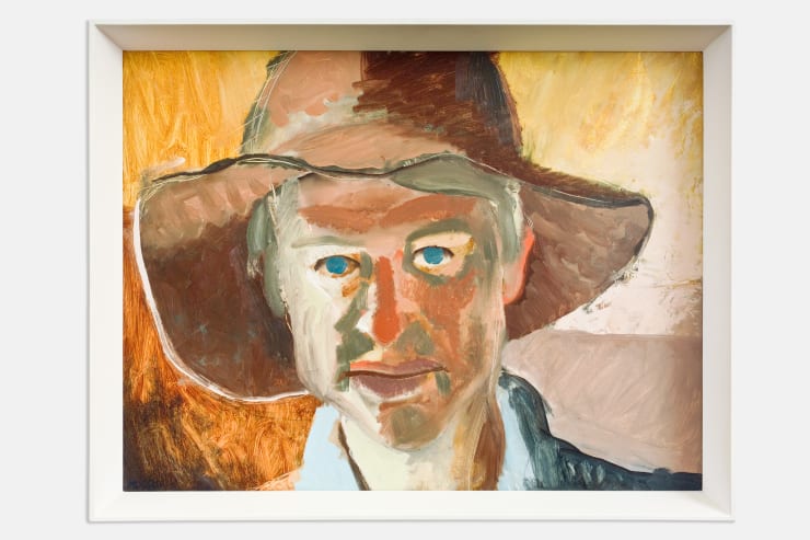 Michael SMITHER, Portrait of Rachel in Brown Felt Hat, 1984
