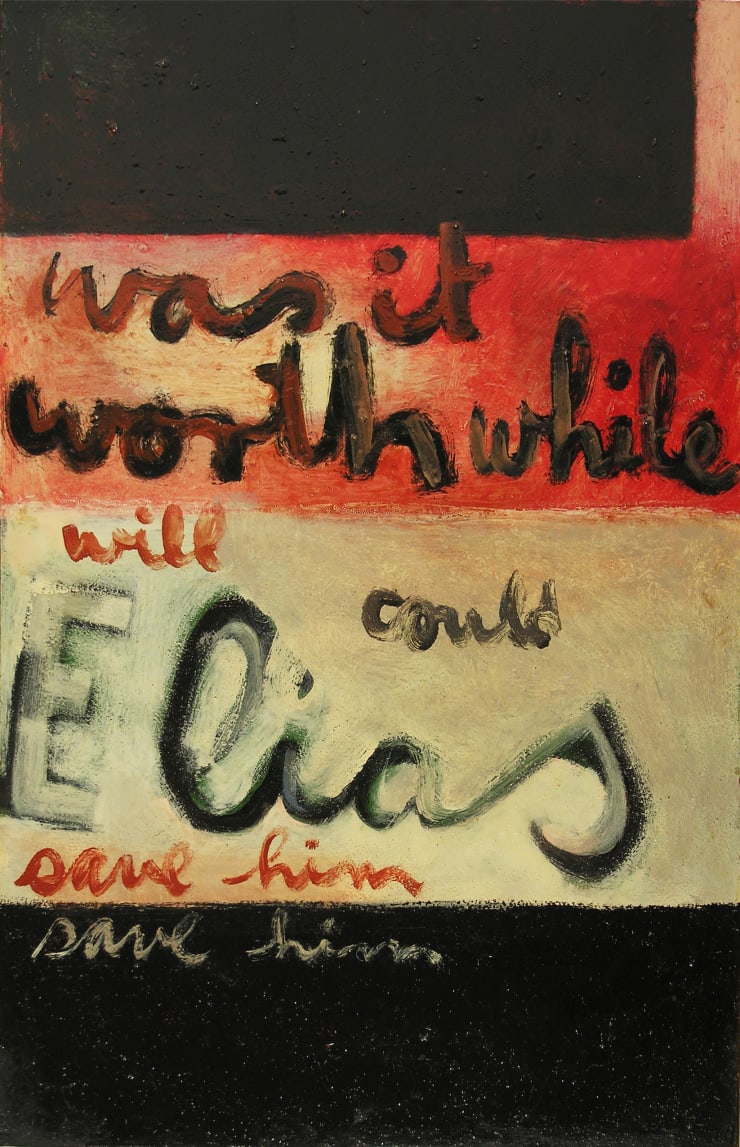 Colin McCAHON, Was It Worth While (Elias Series), 1959