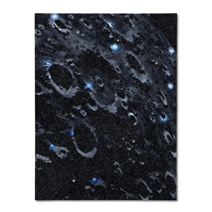 Reuben Paterson, One Less Egg to Fry Now My Man has said Goodbye (Constellation Pavo), 2025