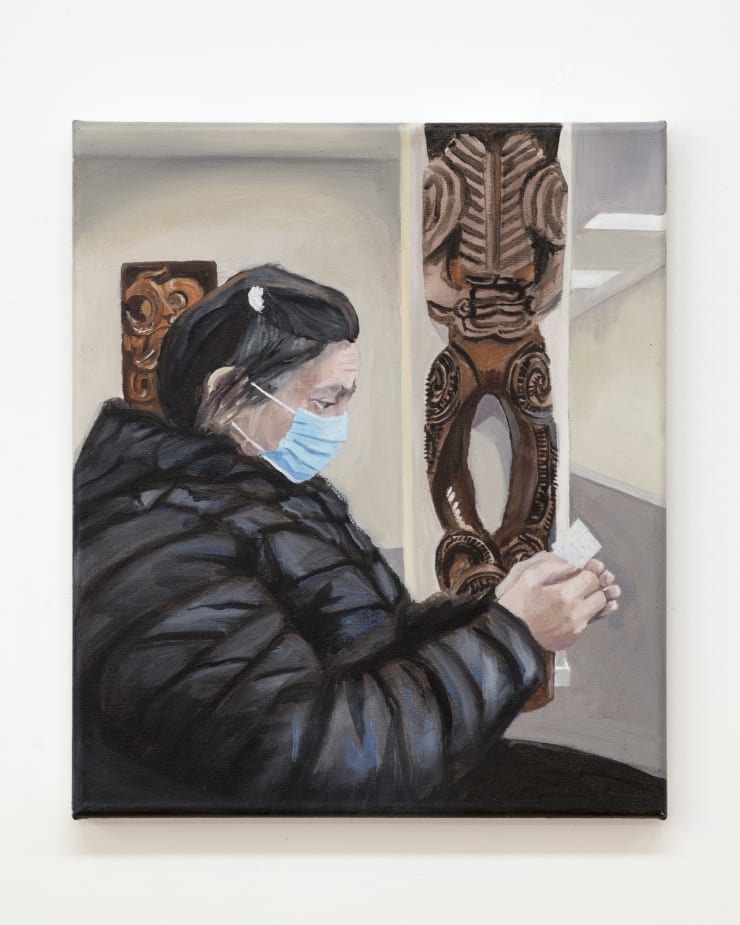 Hiria Anderson-Mita, Whānau ora waiting room, 2022
