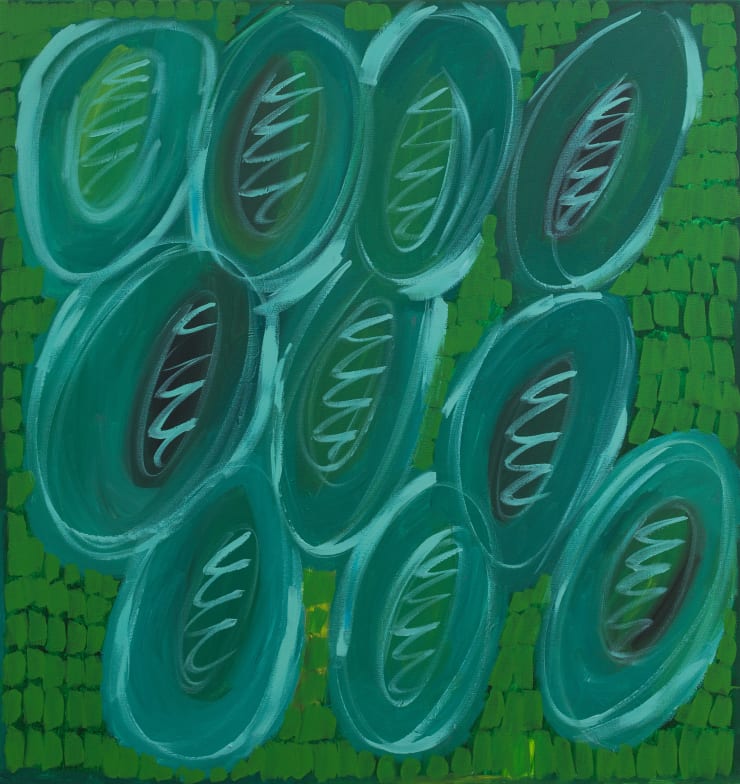 Salome Tanuvasa, Untitled [green], 2022