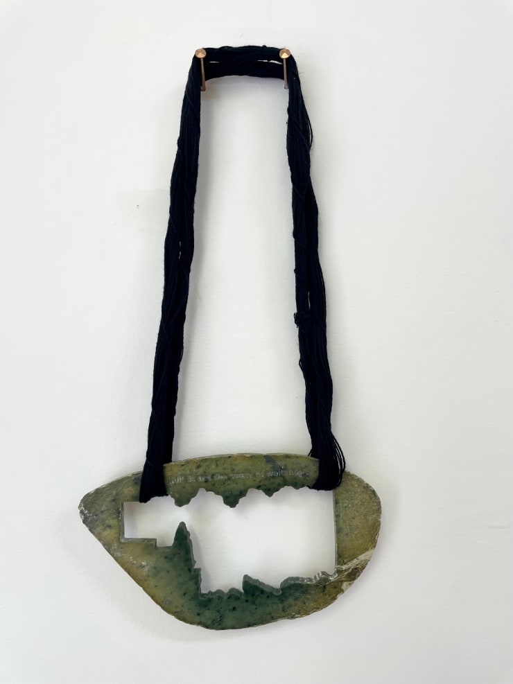 Norbert Hausberg, This is not the Treaty of Waitangi, but not a pipe, 2025