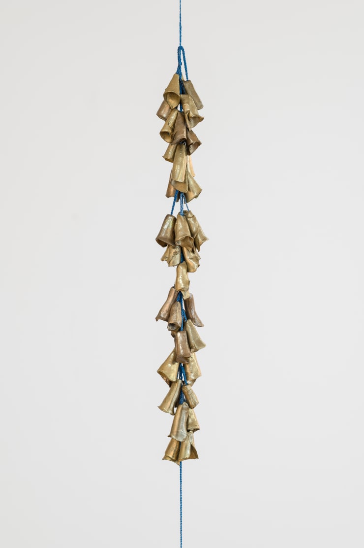 Hannah Valentine, Rattle (sparks of delight), 2024