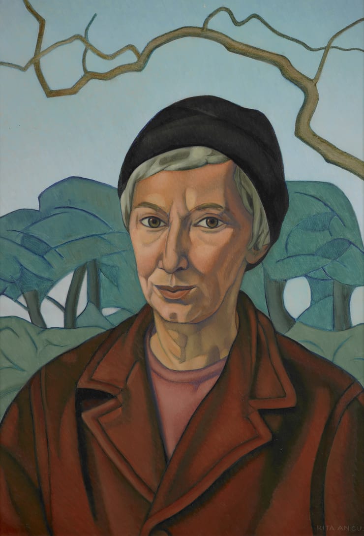 Rita Angus, Self Portrait, 1968