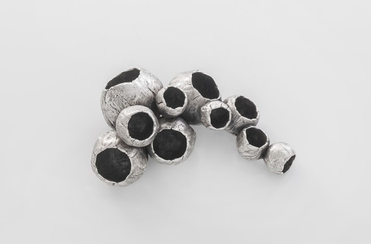 Susie MacMurray, Silver Carapace I, 2020
