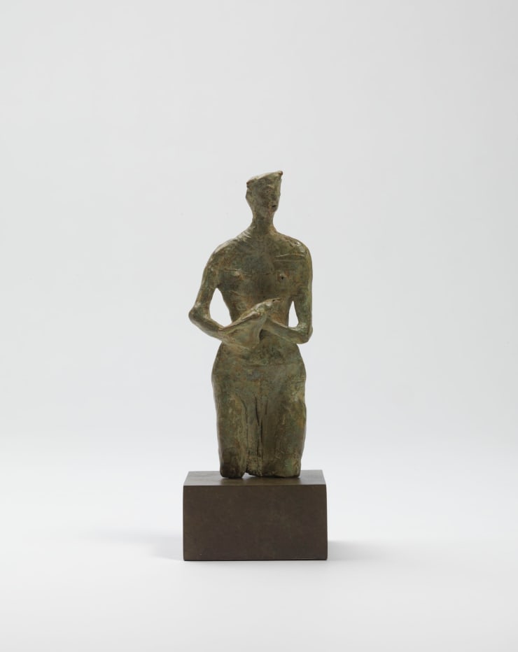 John Bridgeman, Figure with Bird, 1949