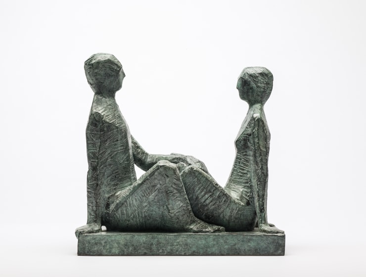Terence Coventry Couple I Maquette, 2006