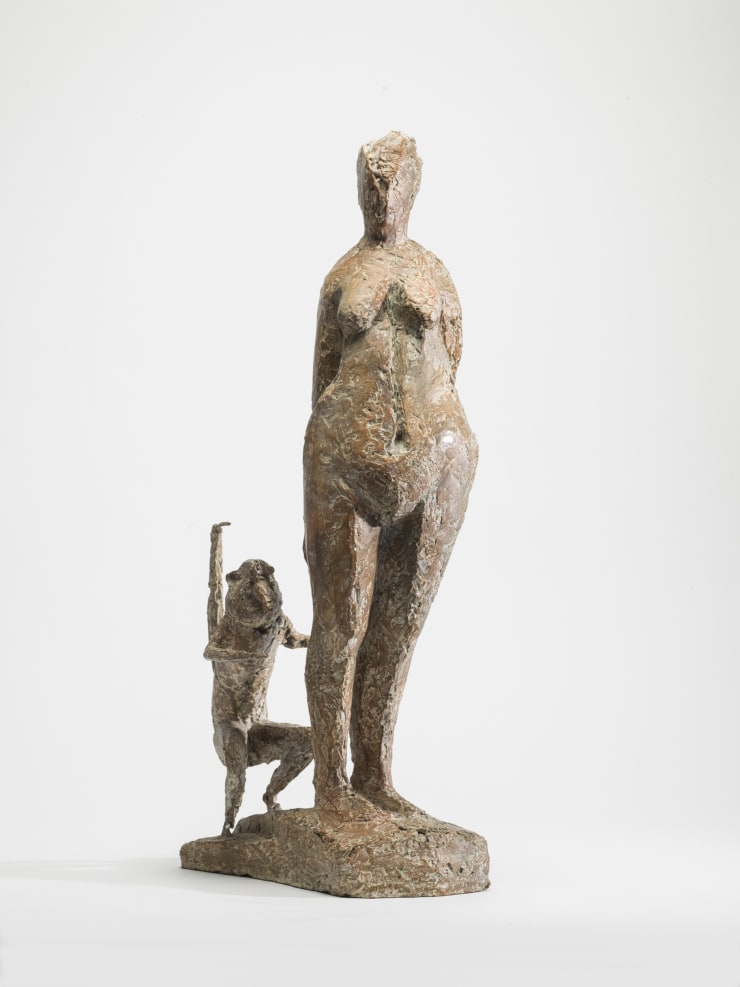 Anthony Abrahams, Woman with Monkey, c.2011