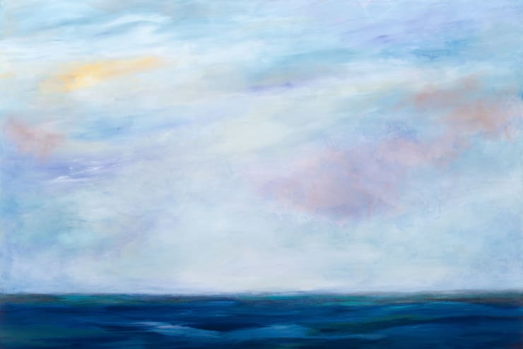 Patricia Qualls, California Light: Carmel Beach, 2021