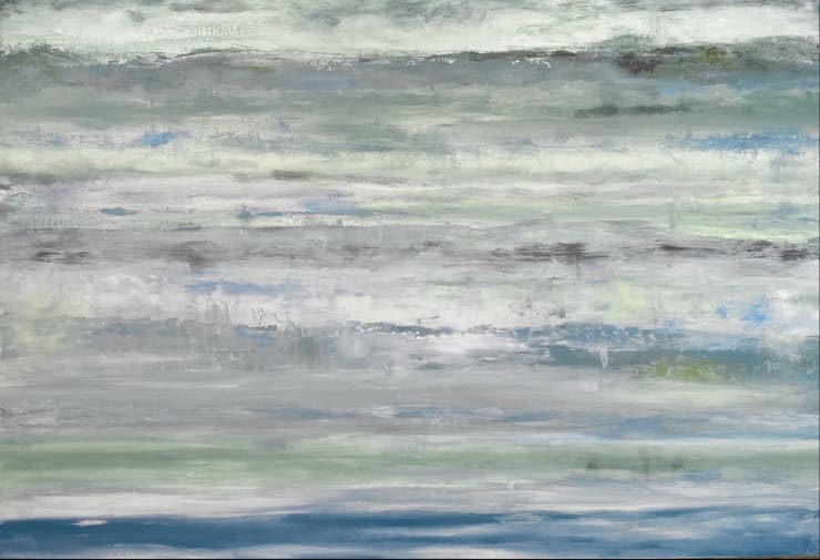 Patricia Qualls Carmel River Beach Series, 2017 48 x 70 in 121.9 x 177.8 cm