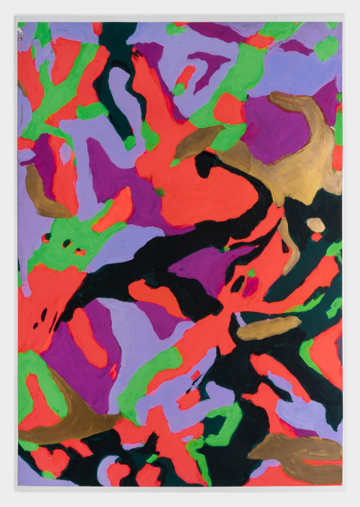 Paula Crown, Aspen Map (Abstract Bronze), 2020