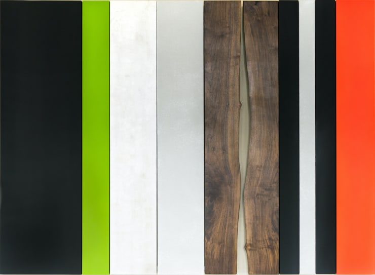 Paula Crown, STRAIGHTAWAY (orange), 2017