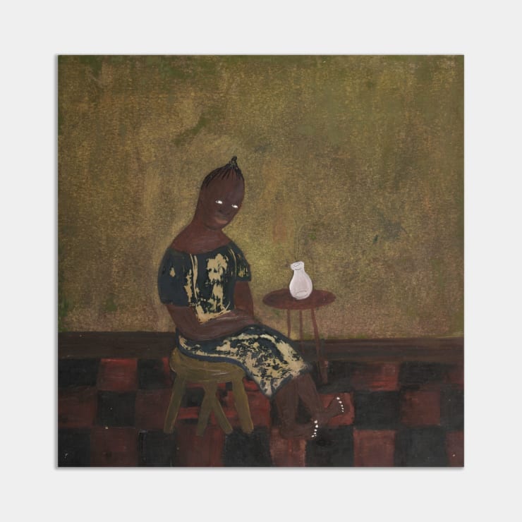 Jemila Isa, White Vase, 2024